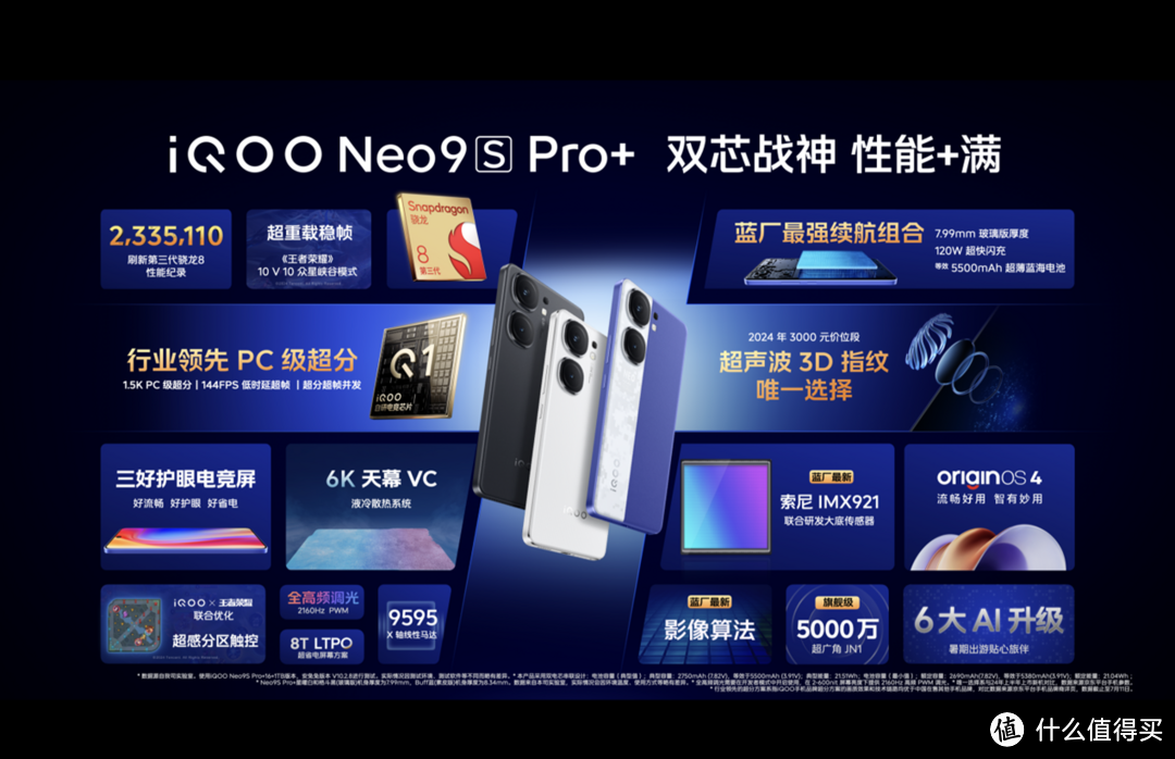 顶级性能中端价格！目前最超值新品游戏手机就是这台iQOO Neo9S Pro+了到手价只要2899元起